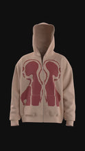 Load and play video in Gallery viewer, Soft red back2back zip hoodie
